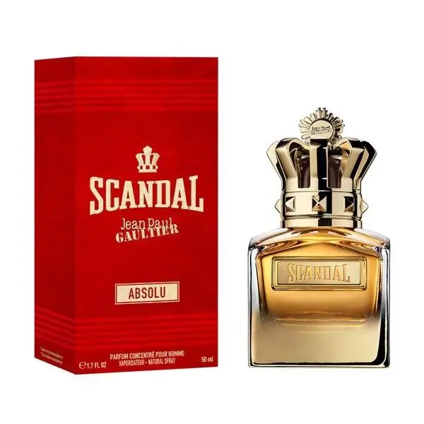 Jean Paul Gaultier Men`s Scandal Absolu Parfum 1.7 oz Fragrances 8435415080378
