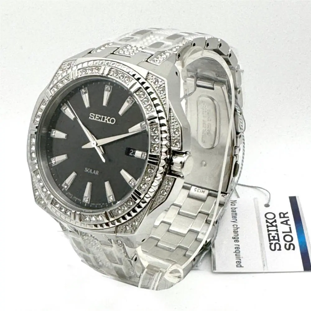 Essentials Men`s Black Watch - SNE457 by Seiko