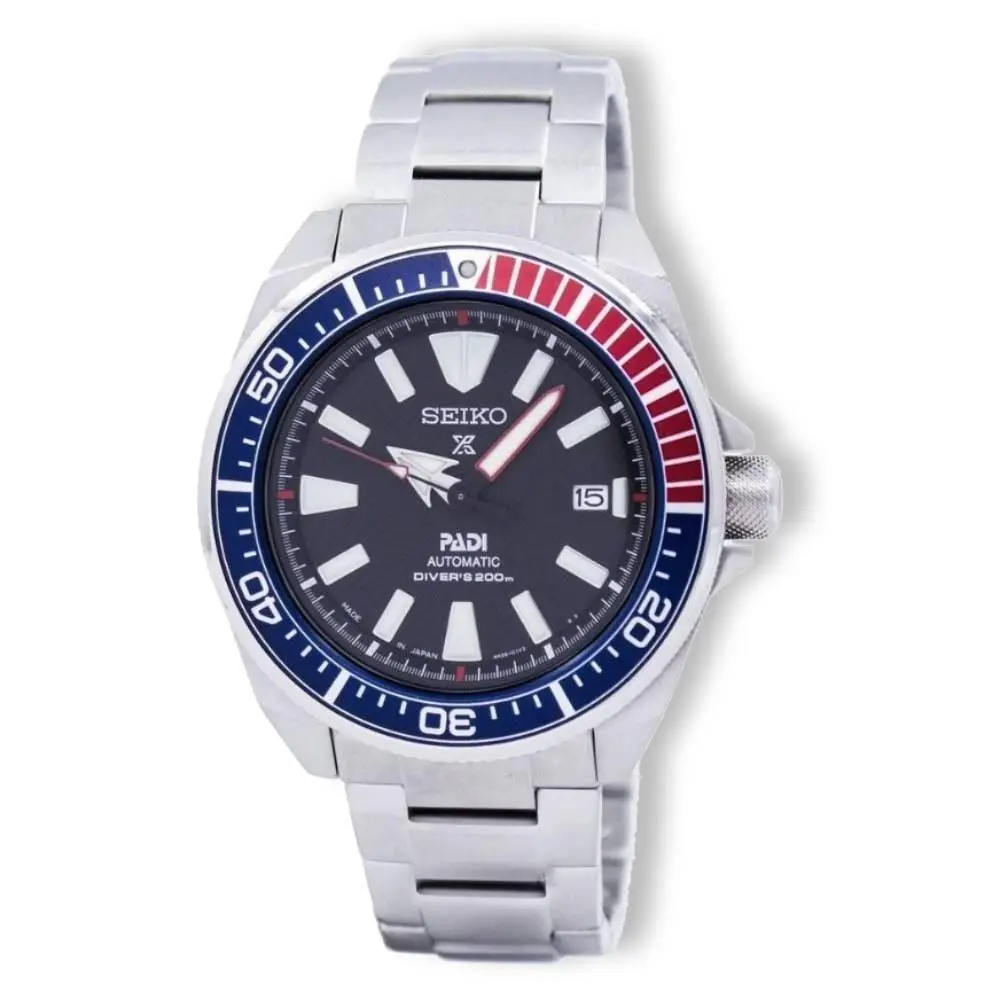 Seiko Prospex Men`s Black Watch - SRPB99