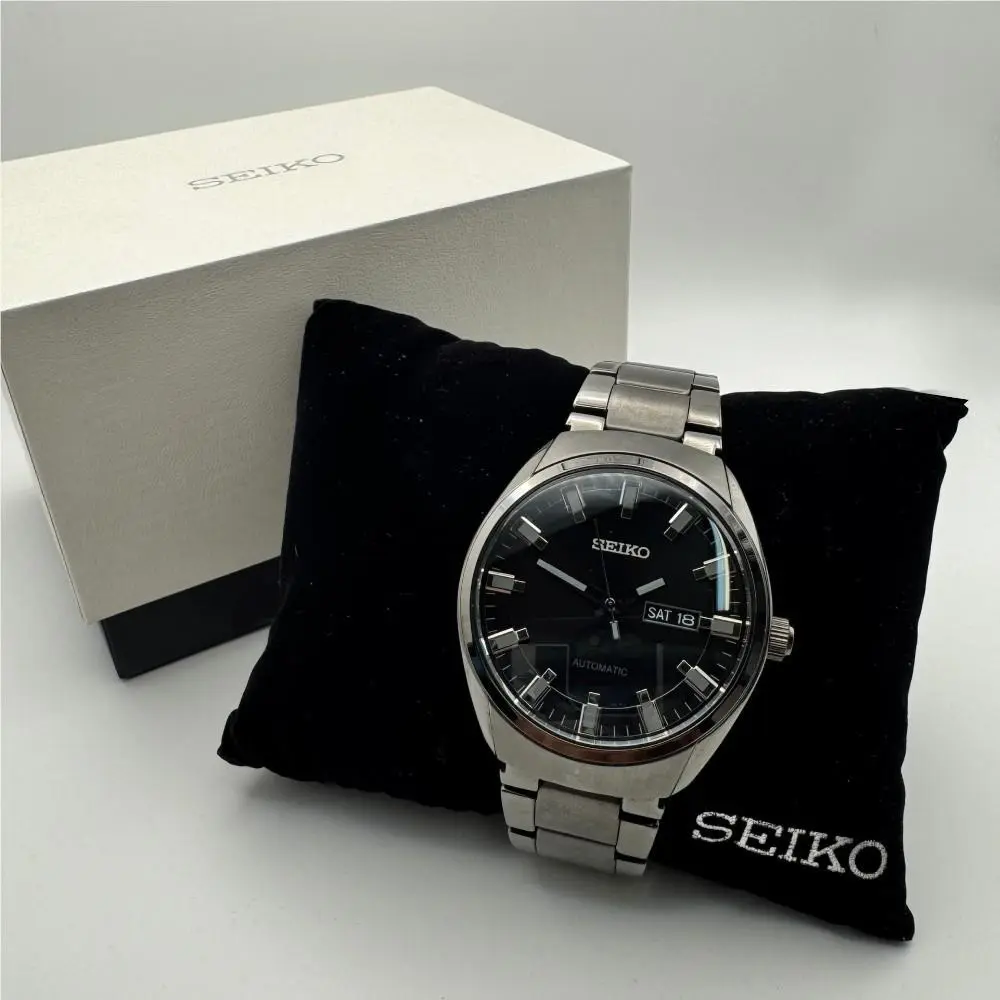 Seiko Recraft Popular Retro-styled Men`s Automatic Watch SNKN43