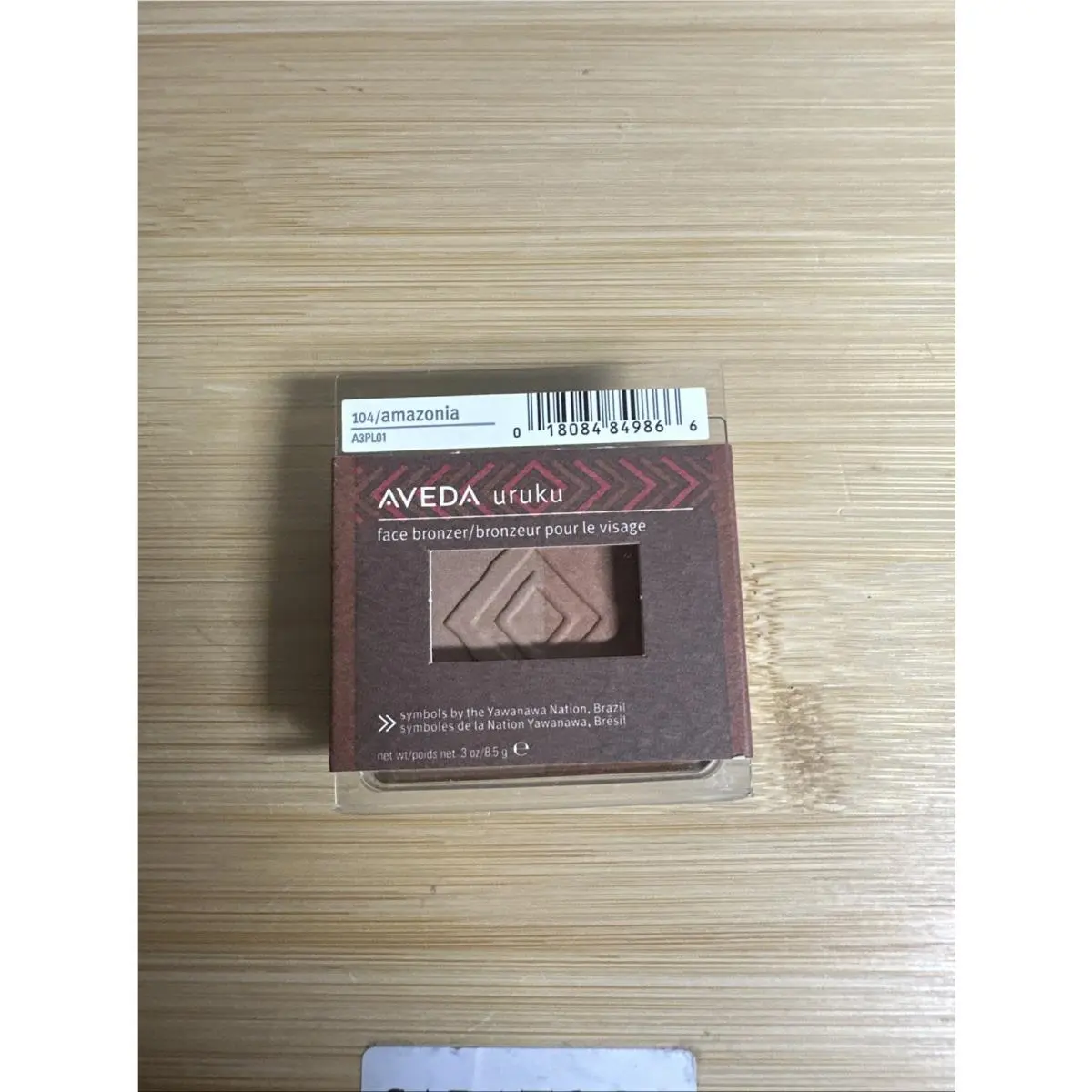 Aveda Face Bronzer Amazonia 104 Refill Pan Full Size 8.5g