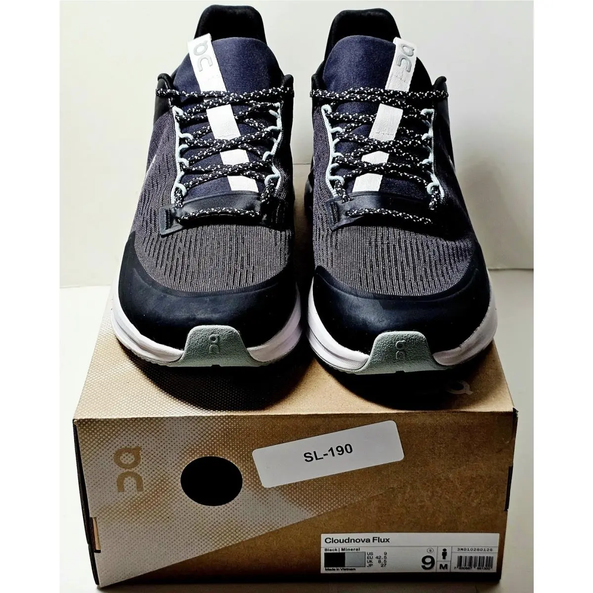 On-Running shoes - On Cloudnova - Cloudnova - 3MD10260126 - Black Mineral 7