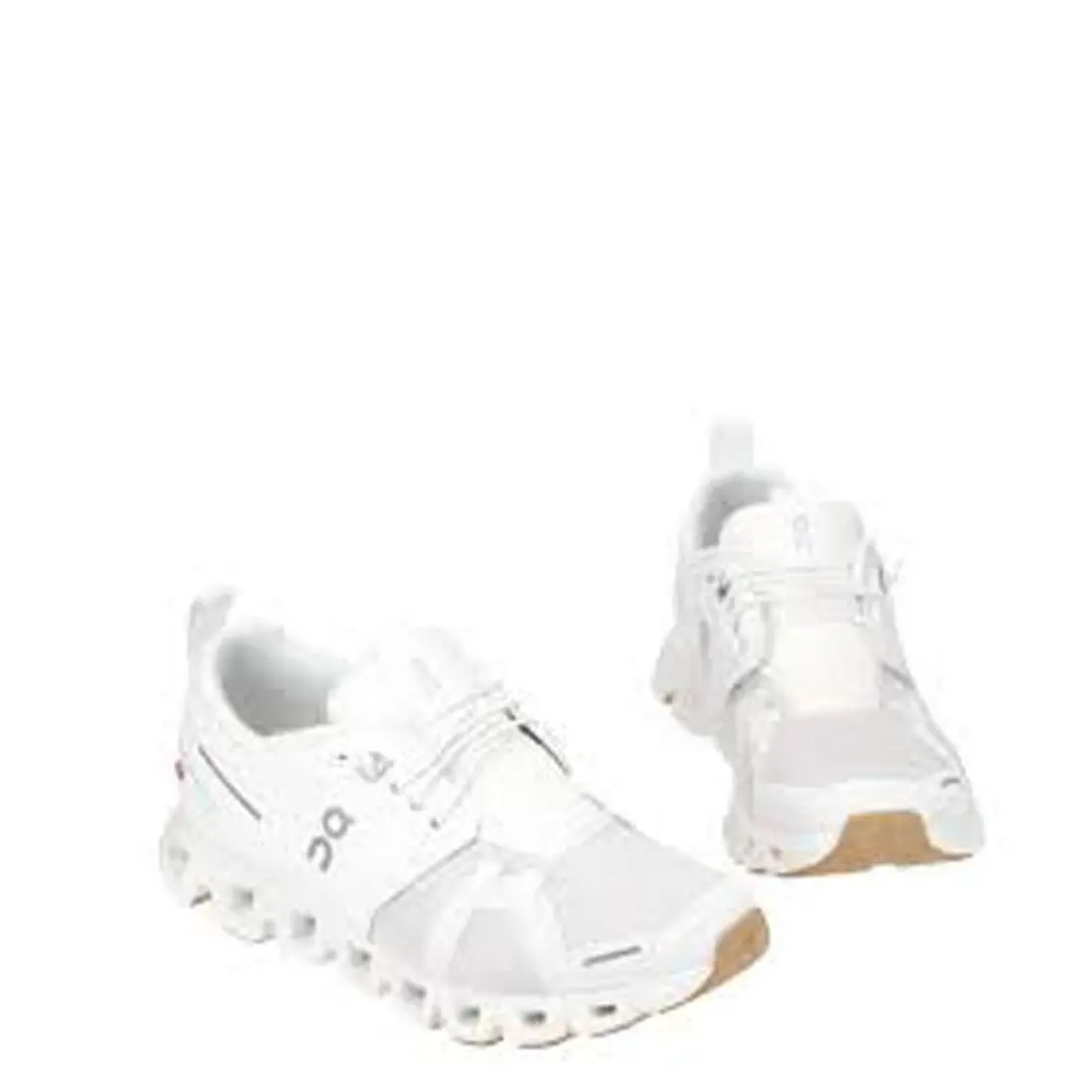 On Running Cloud 5 Terry Women`s Sneaker White Almond Size 10.5 Box 99.98824