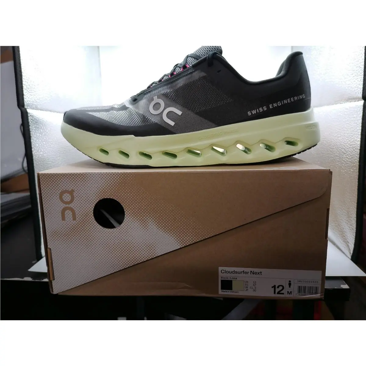 On-Running shoes - On Cloudsurfer Next - Cloudsurfer Next - 3ME30022535 - Black (UPC: 7615537105710) 4