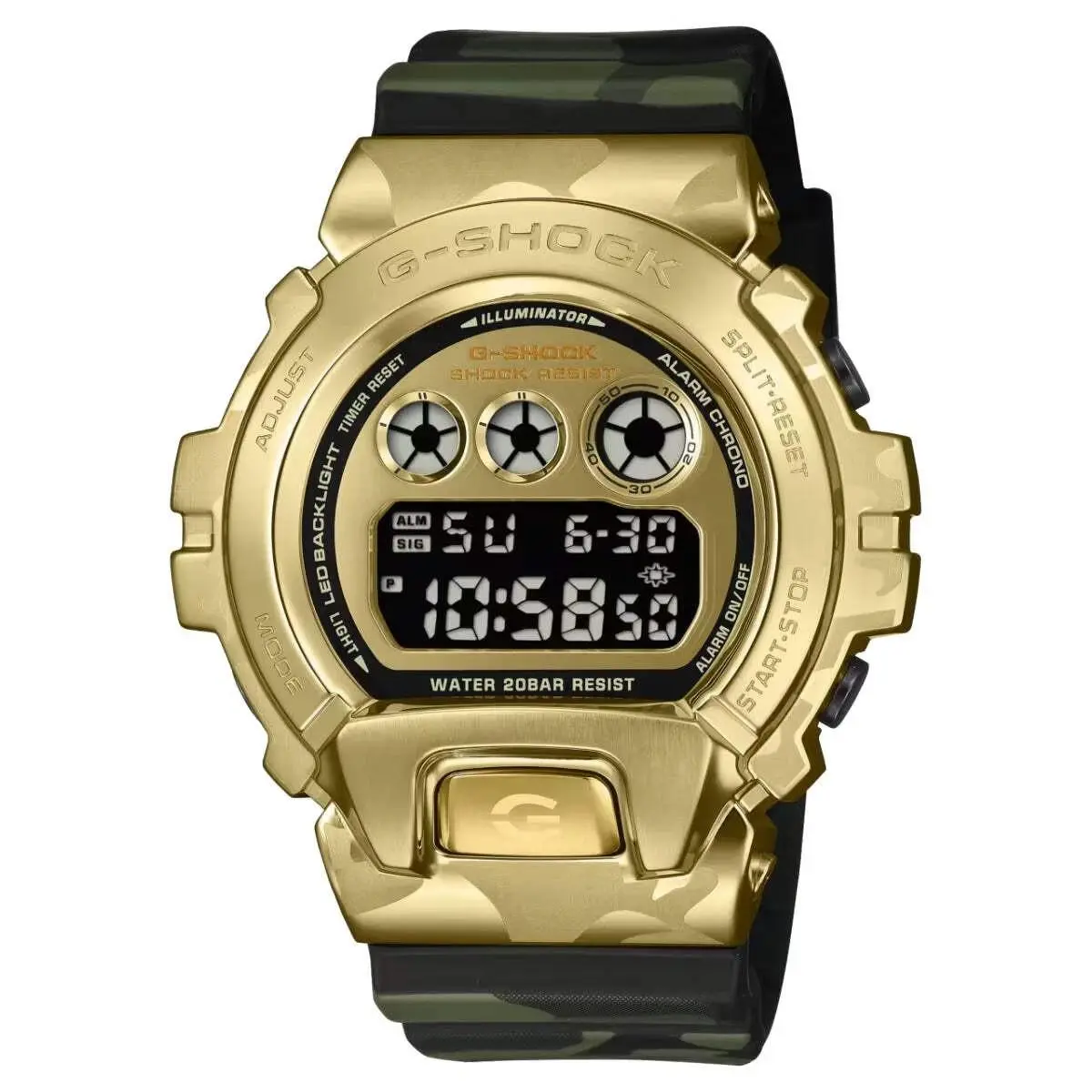 G-shock Bold Camo Series Men`s Watch GM6900CMG-3 by Casio