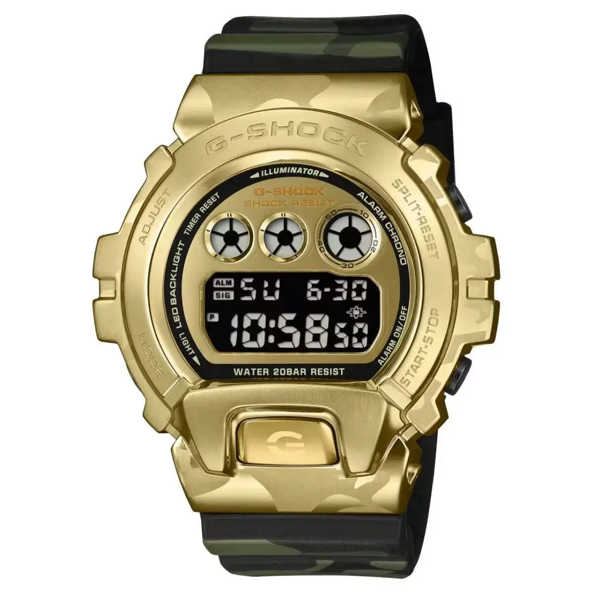 G-shock Bold Camo Series Men`s Watch GM6900CMG-3 by Casio