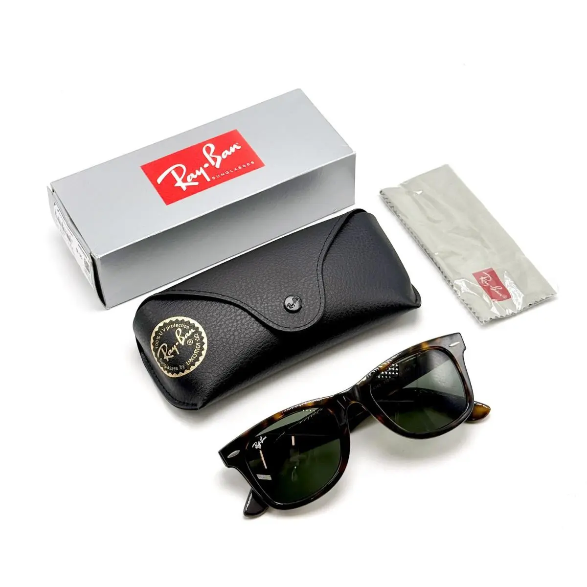 Ray-ban Wayfarer Ease Sunglasses Light Havana RB4340 710 50-22