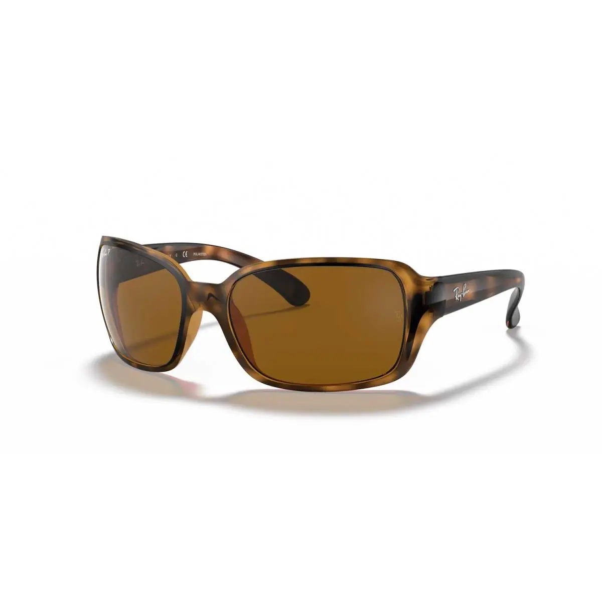 Ray-ban RB4068 Polarized Sunglasses - Polished Havana Frame - Brown Lenses