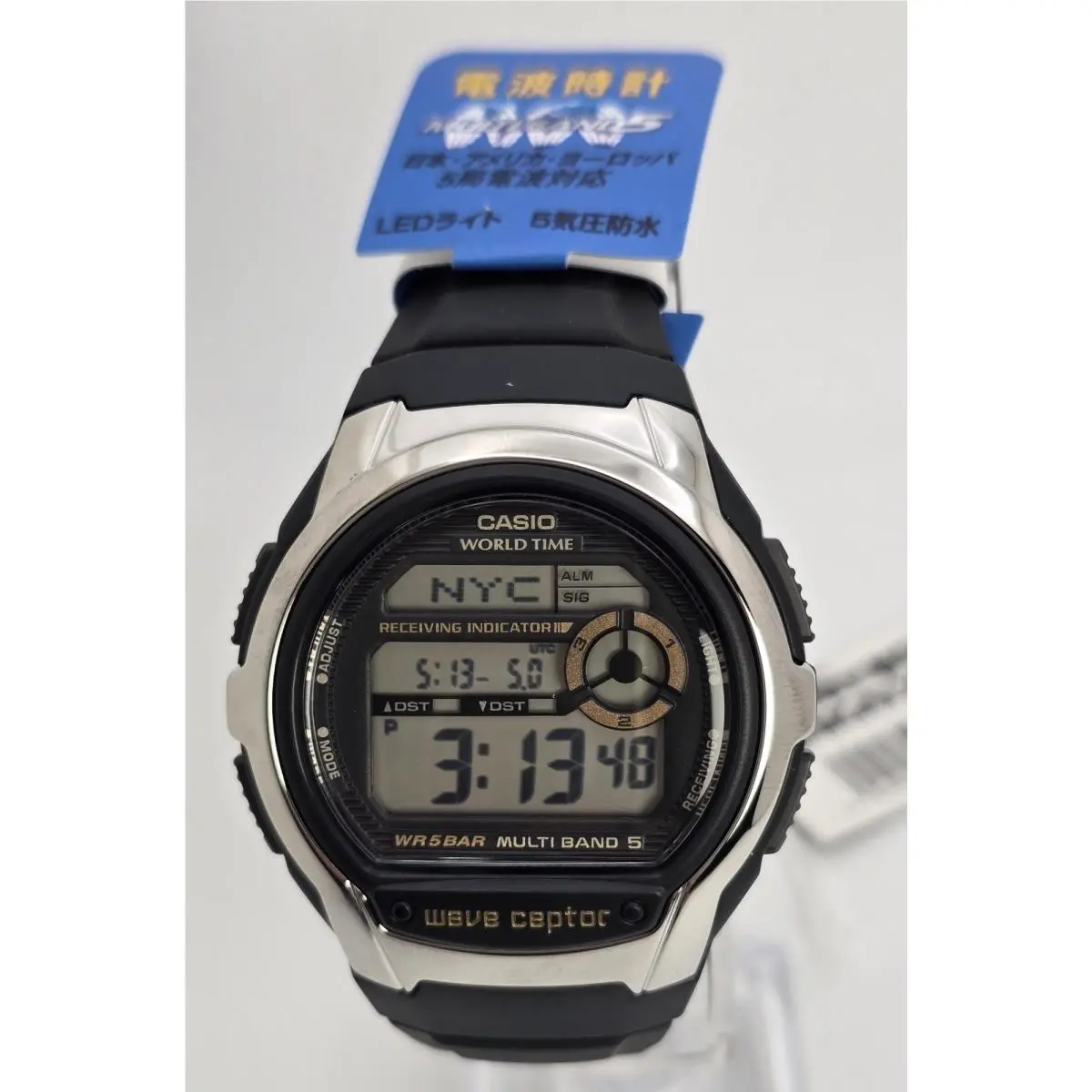 Casio Wave Ceptor WV-M60R-9AJF Multi-band 5 Atomic Digital Watch