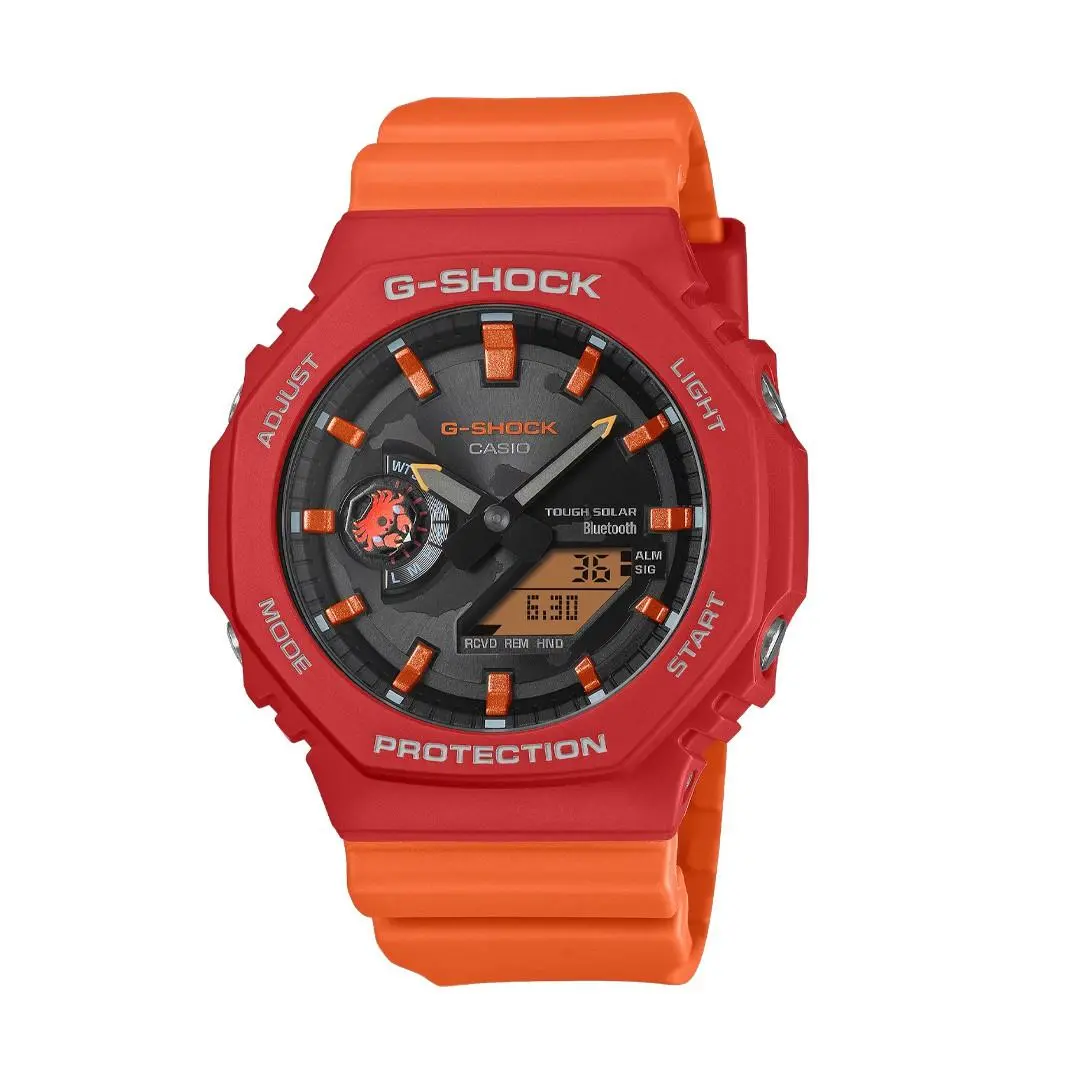 G-shock x Charles Darwin Foundation GAB2100DF-4A Watch Orange by Casio