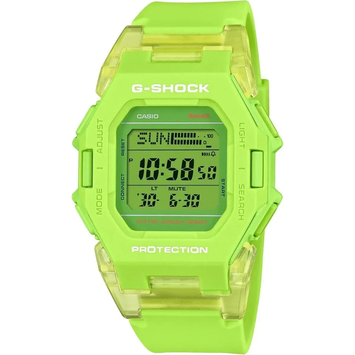 Casio G-shock GD-B500S-3 Green Bluetooth Step Tracker Digital Watch