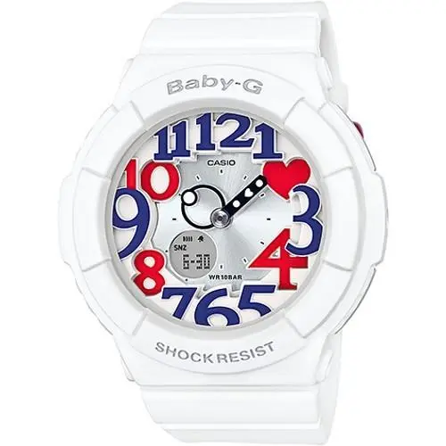 Baby-g Neon Illuminator Shock Resistant Ladies Watch BGA-130TR-7B by Casio