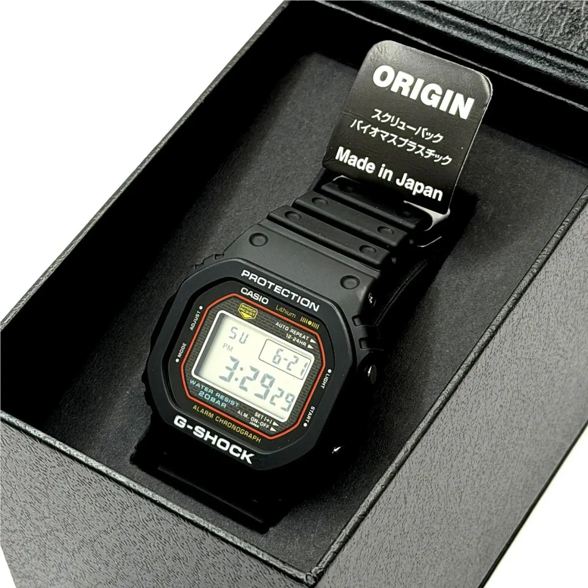 Casio G-shock DW-5000-1AJF Reproduction of G-shock Made in Japan