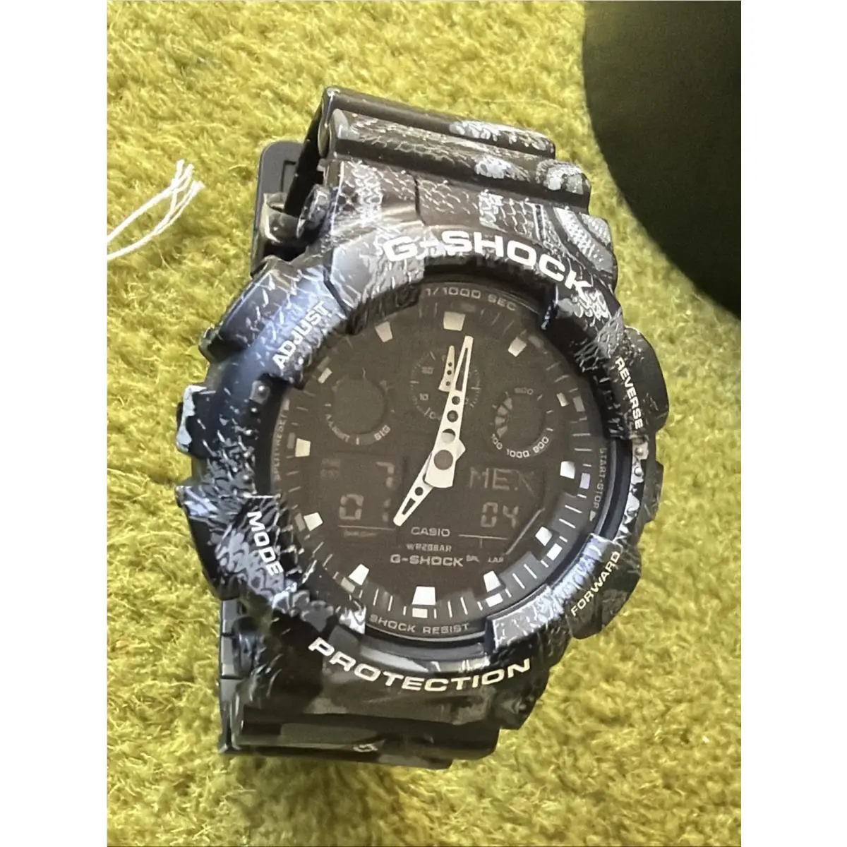 Casio G-shock GA-100MB Marcelo Burlon Limited Edition Watch - Full Set
