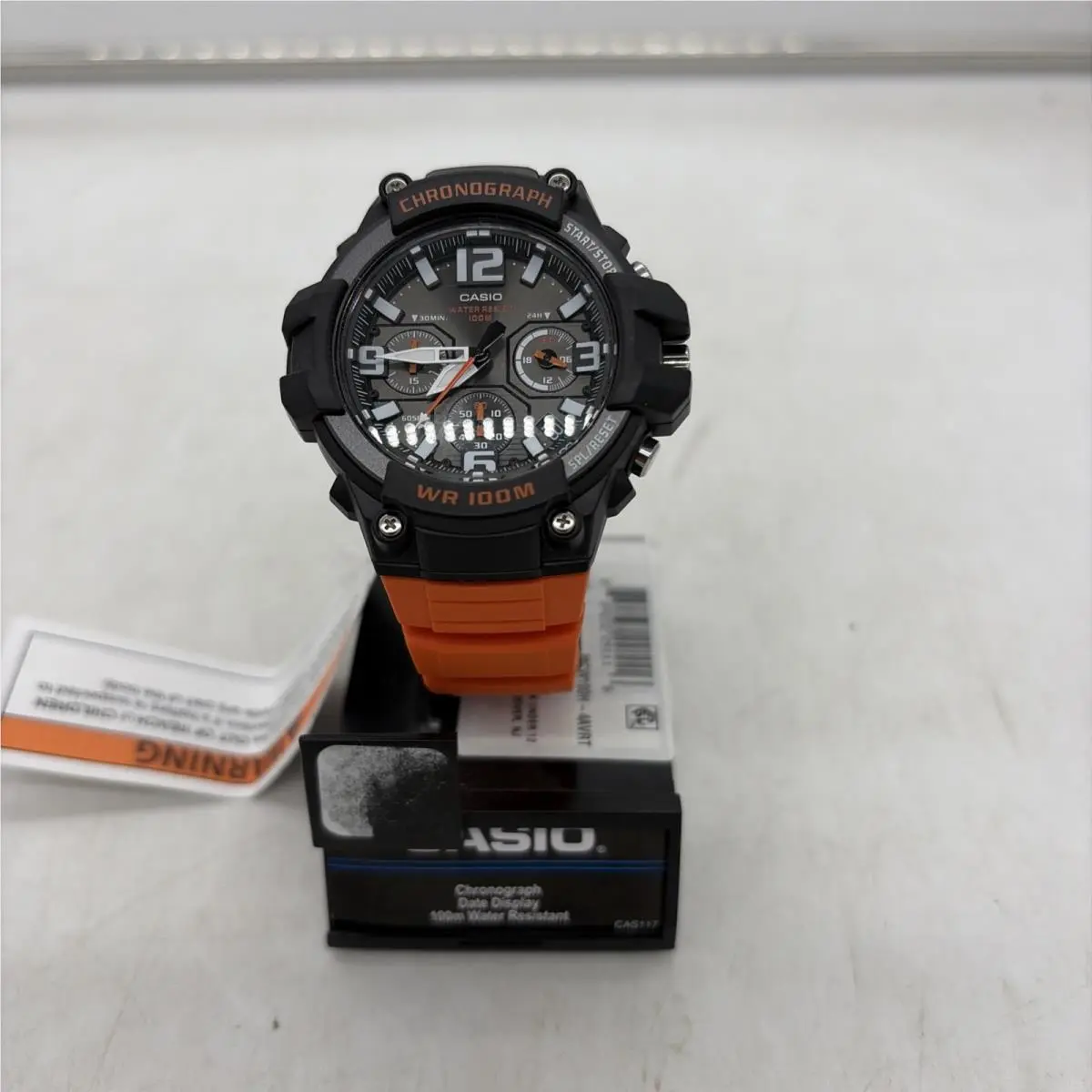 Casio MCW-100H-4AV Wrist Watch For Men. 100m Water Resistant