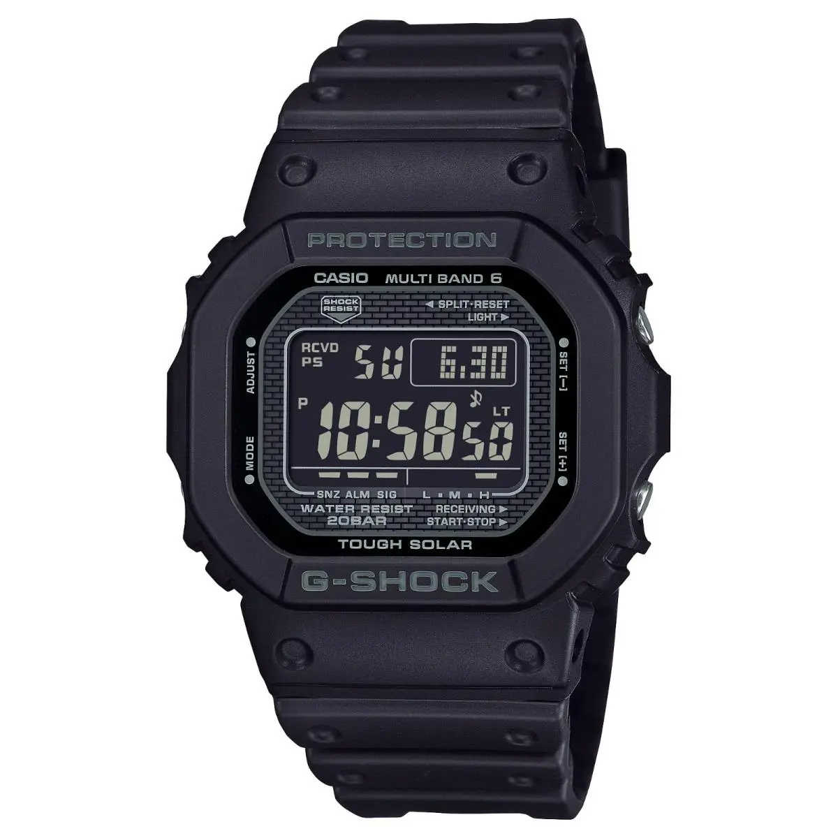 Men`s G-shock Digital Black Quartz Watch - GW-5000HS-1DR by Casio