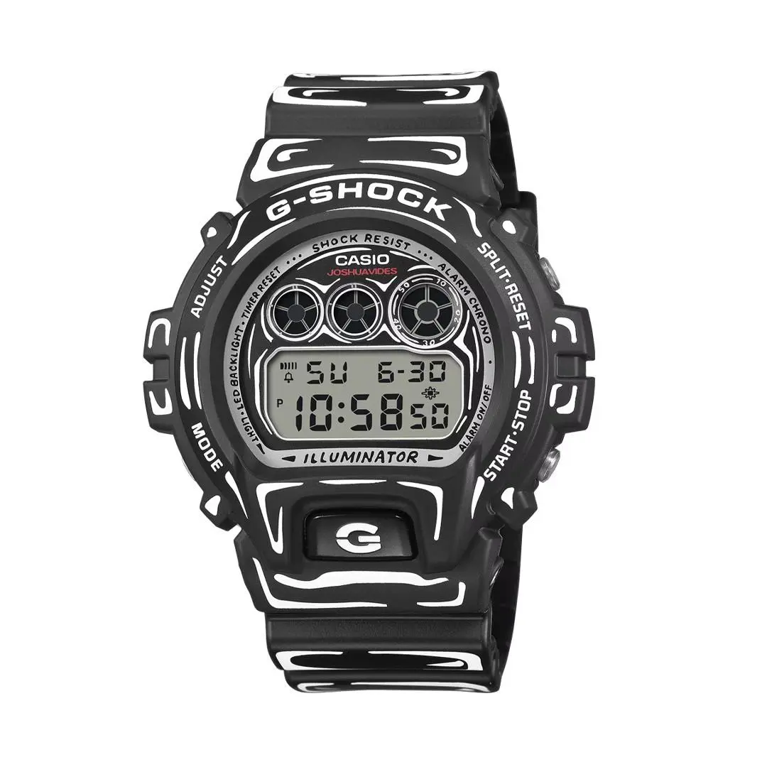 G-shock x Josh Vides DW6900JV-1 Watch Black by Casio