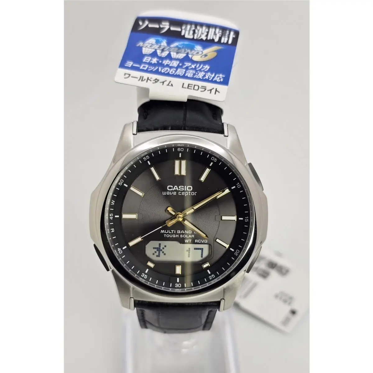 Casio Wave Ceptor WVA-M630L-1A2JF Tough Solar Atomic Men`s Watch Japan