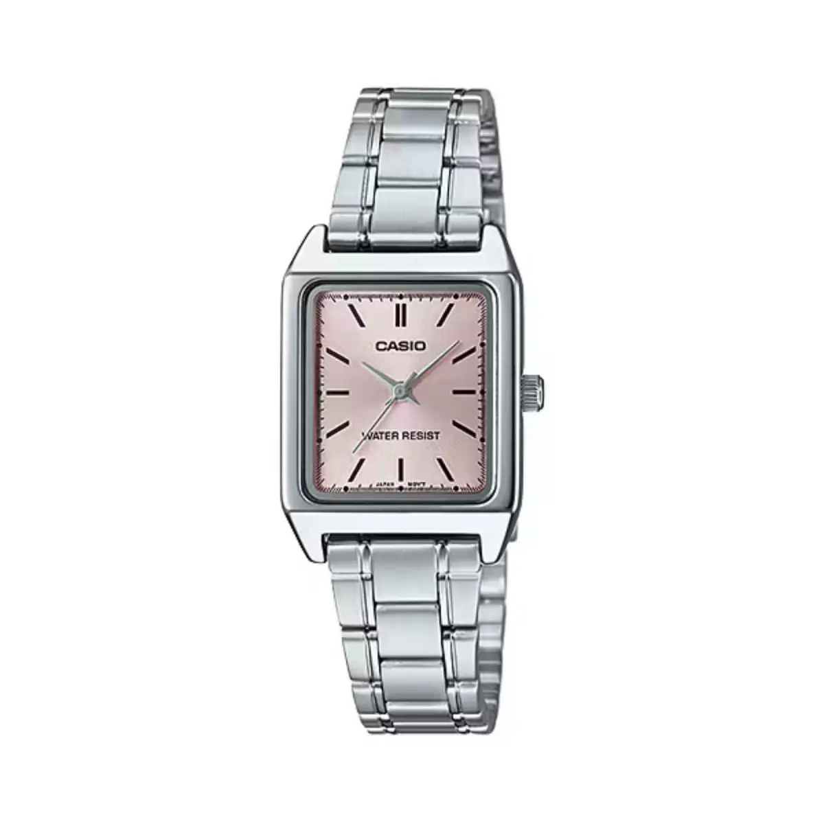 Women’s Stainless Steel Analog Watch with Pink Dial - LTP-V007D-4EUDF by Casio