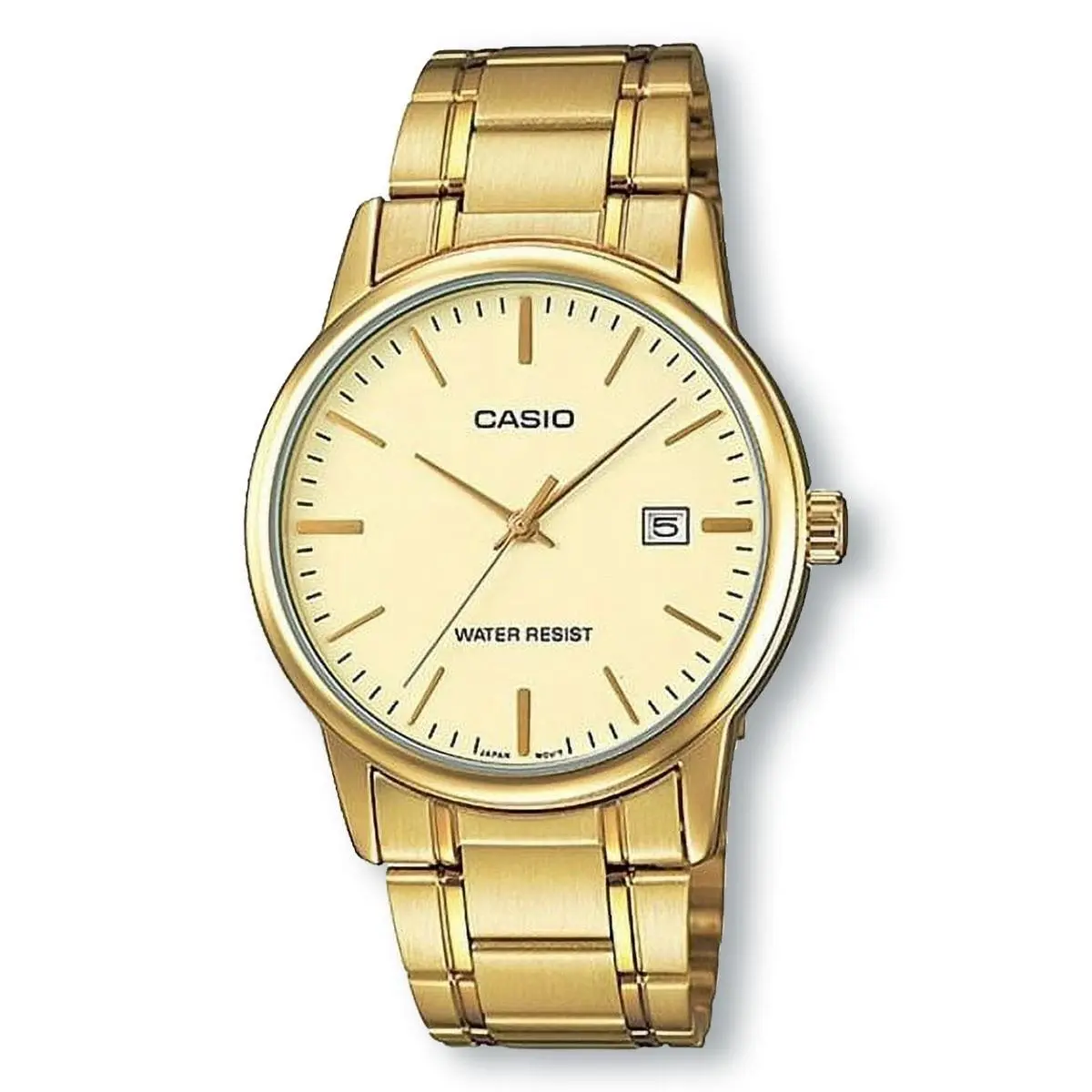Casio MTPV-002G-9A Quartz Simple Easy to Read Watch