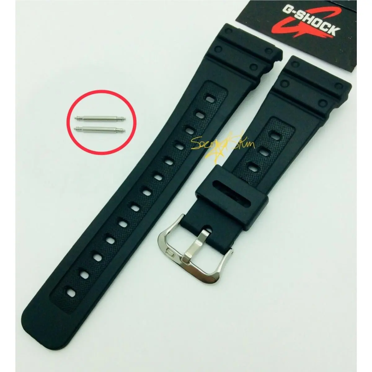 Casio Watch Strap F0R G-shock Solar Atomic GW560 GW-5600J GW5600J-1 Pins