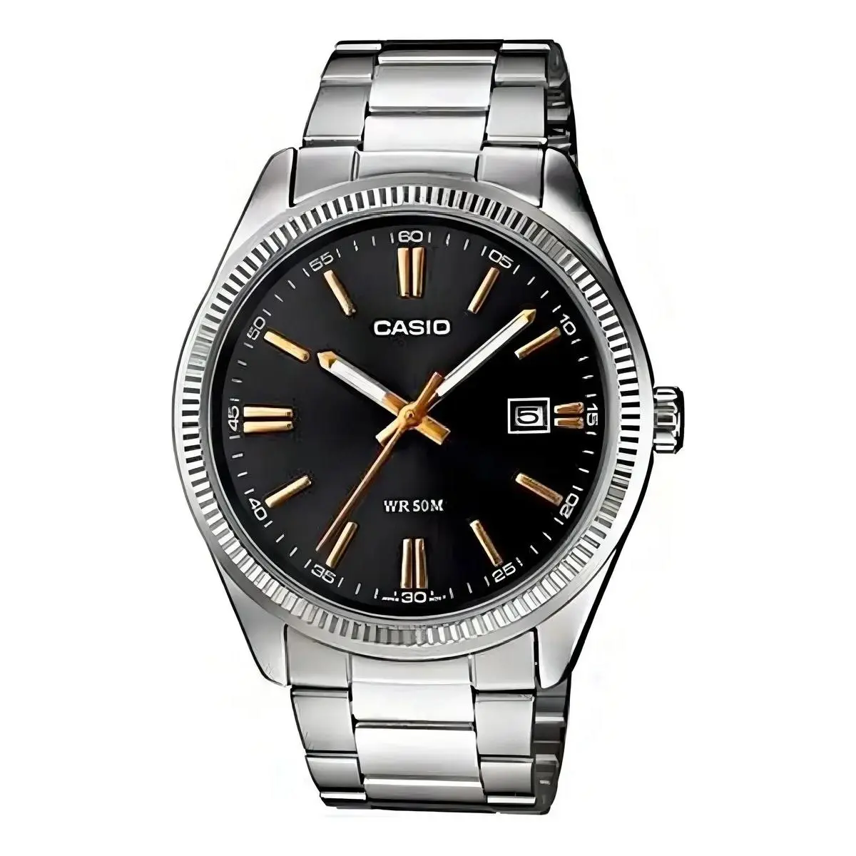 Casio Men`s Quartz Stainless Steel Watch - MTP-1302D-1A2VDF