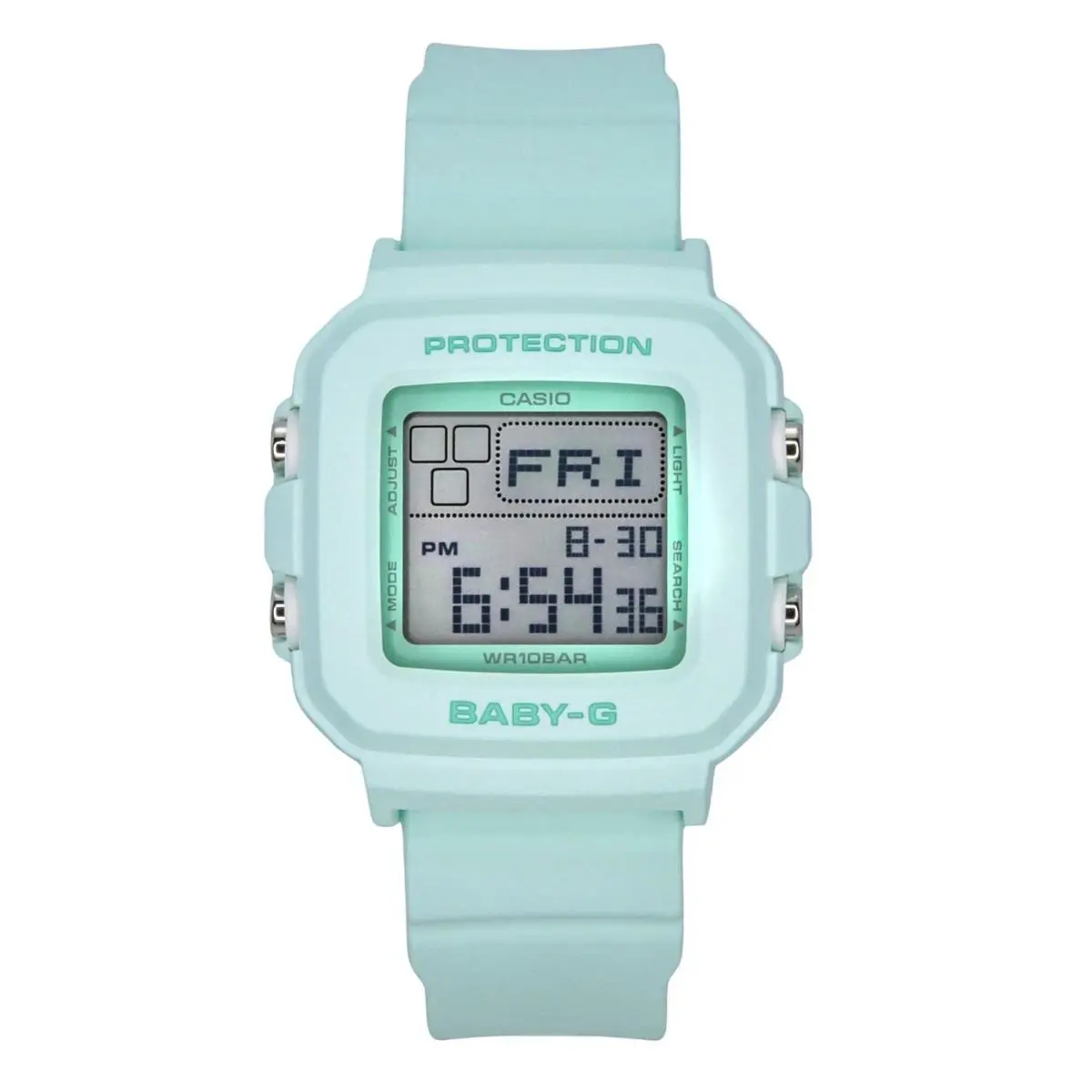 Casio Baby-g BGD-10-3 Green Digital Women’s Watch Shock Resistant 100M