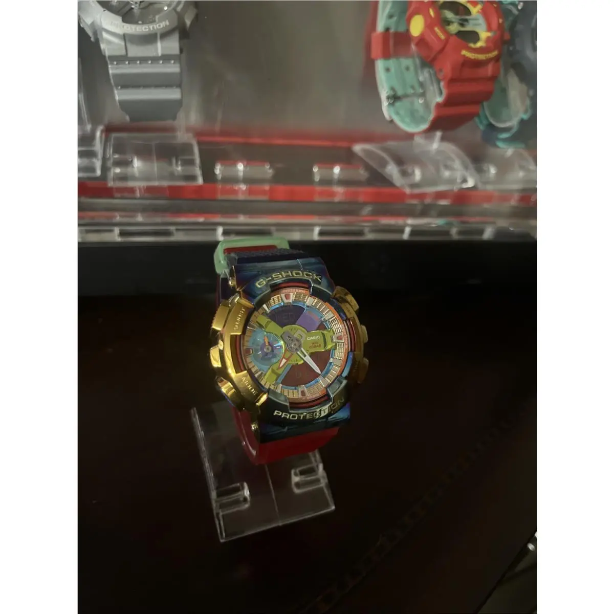 Casio Rainbow G-shock Metal Covered GM-110RB-2AJF Men`s Watch From Japan