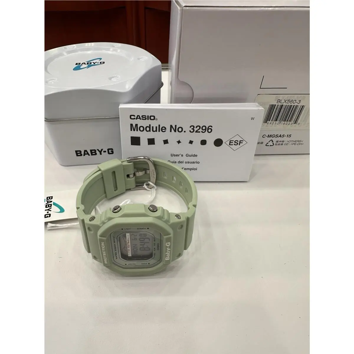 Casio Baby G Watch BLX560-3 Digital Rare