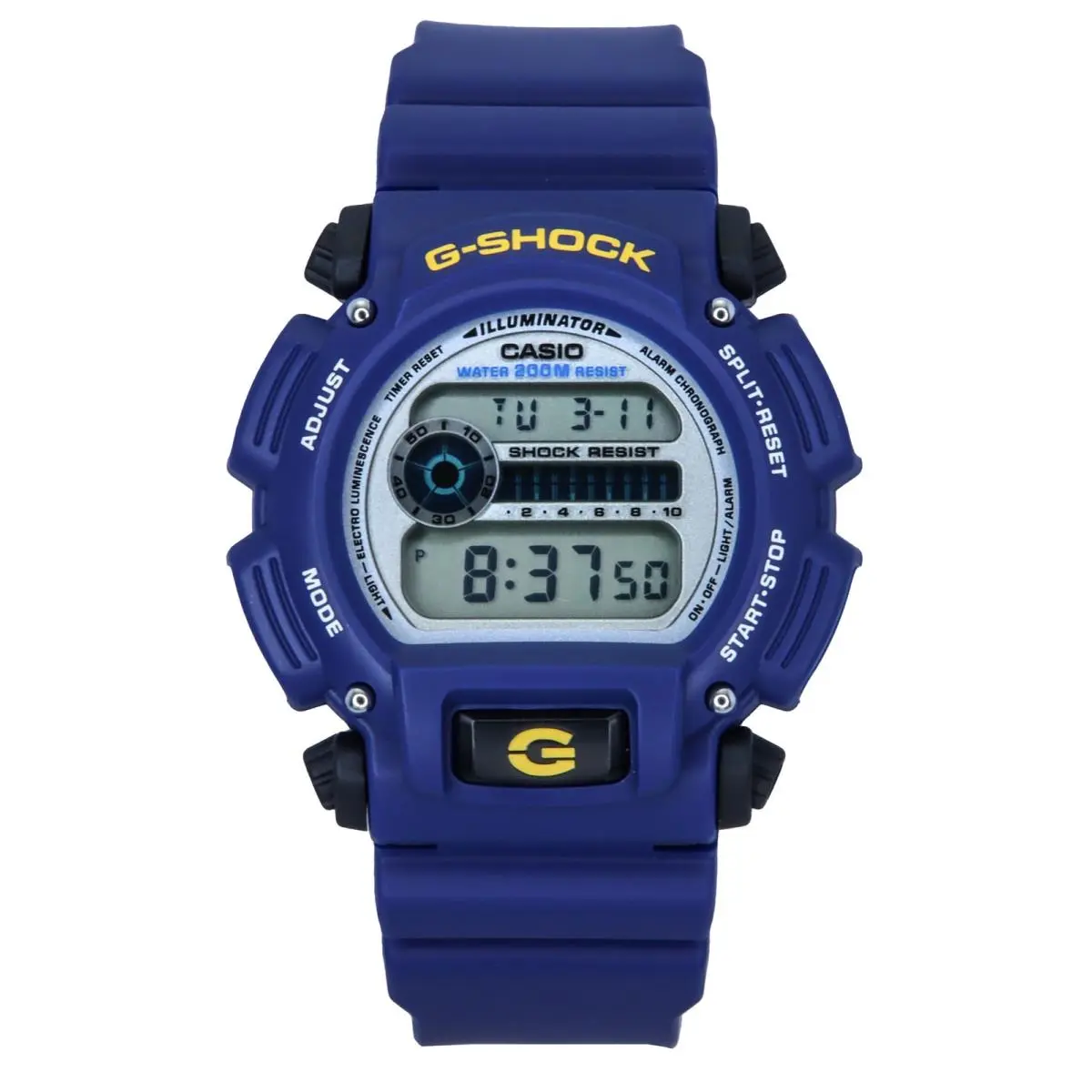 Casio G-shock Illuminator Digital Grey Dial 200M DW-9052-2VDR Men`s Watch