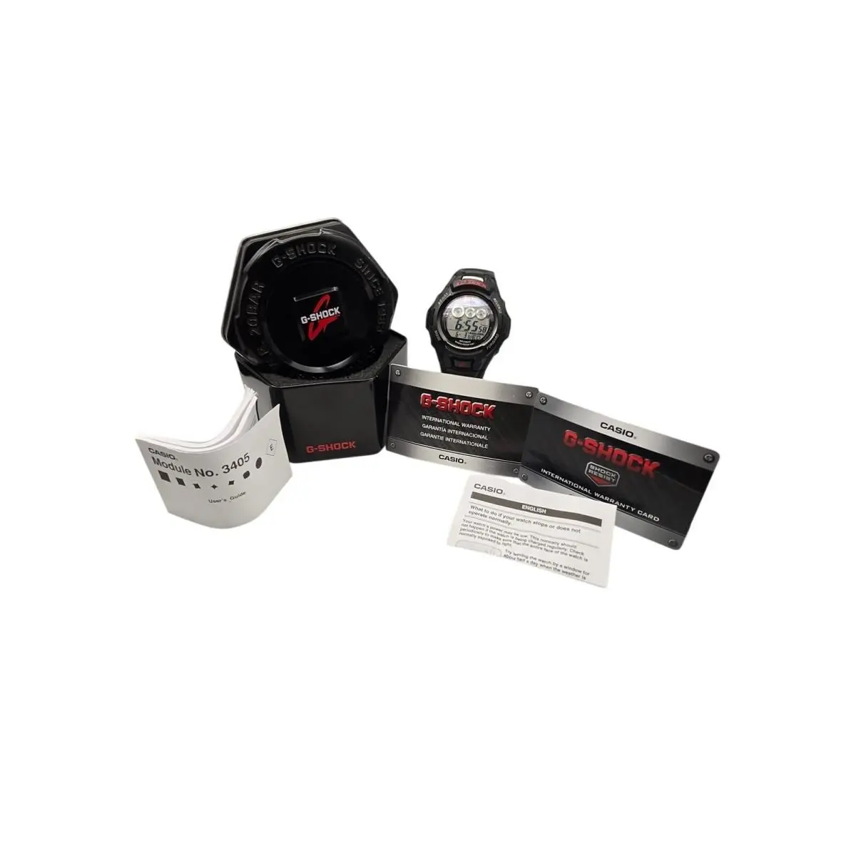 Casio G-shock GW-M530A Digital Watch Tough Solar Atomic Resin Sport Full Set