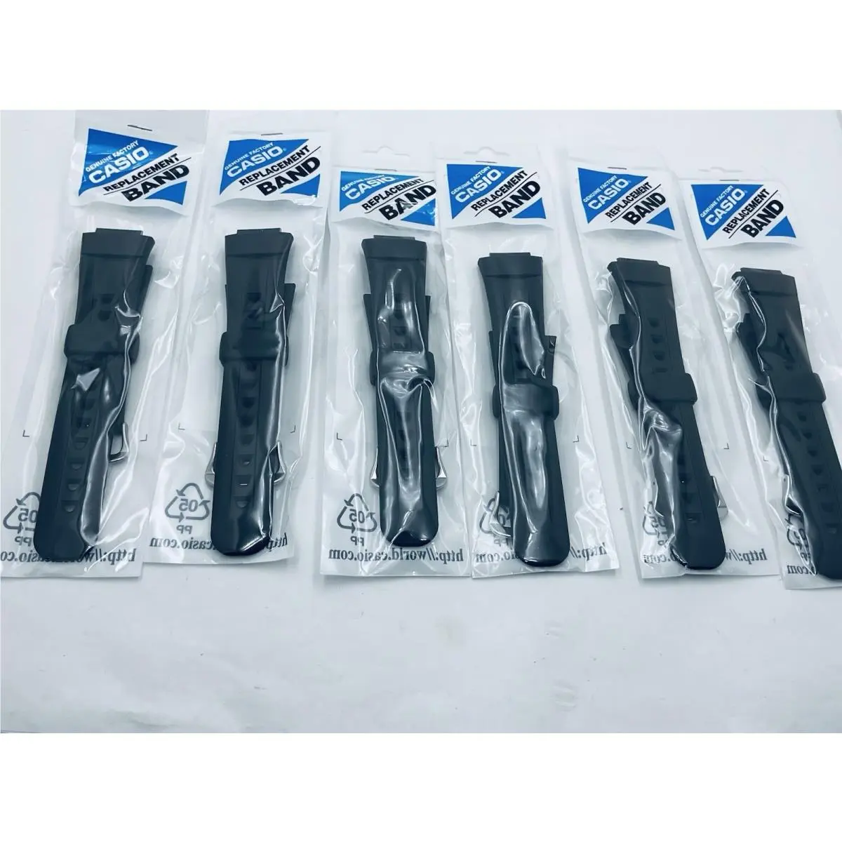 Lot of 6 Casio Watch Band Strap G-shock G-290-1 G-290BT G-290C G-290F
