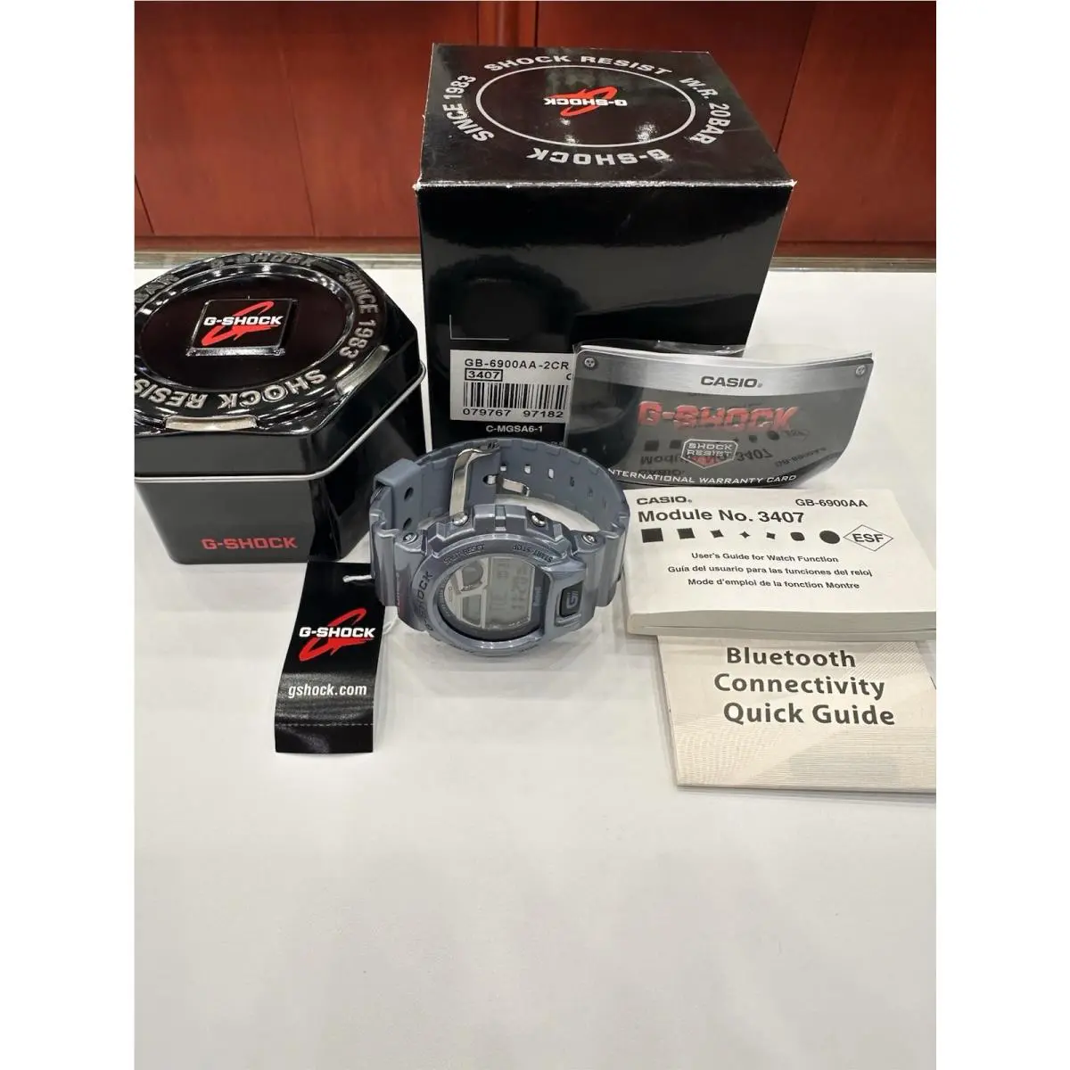 Casio G Shock Watch GB-6900AA-2CR Rare