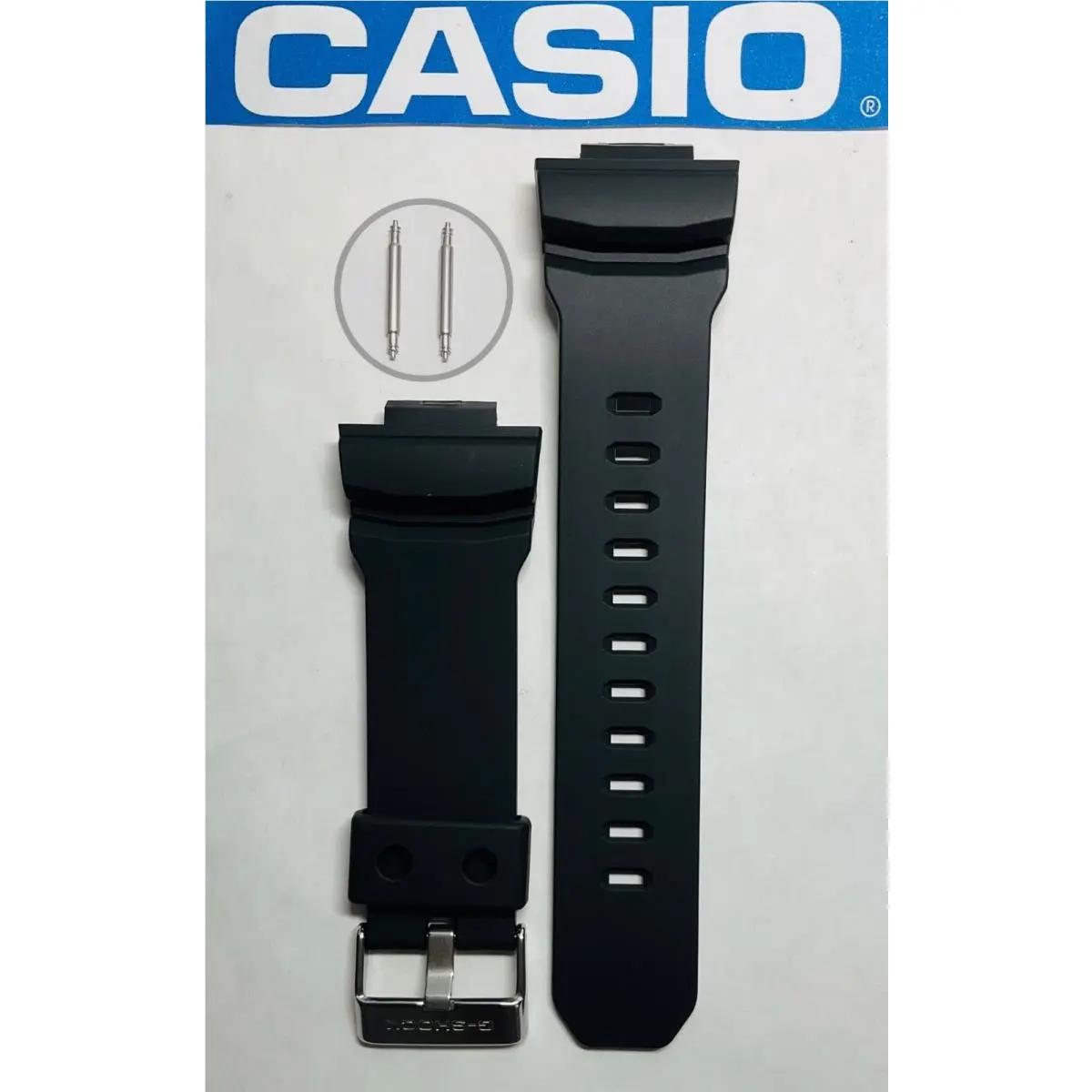 Casio GA-150 GA-150MF G-schock Watch Band Strap Black Rubber