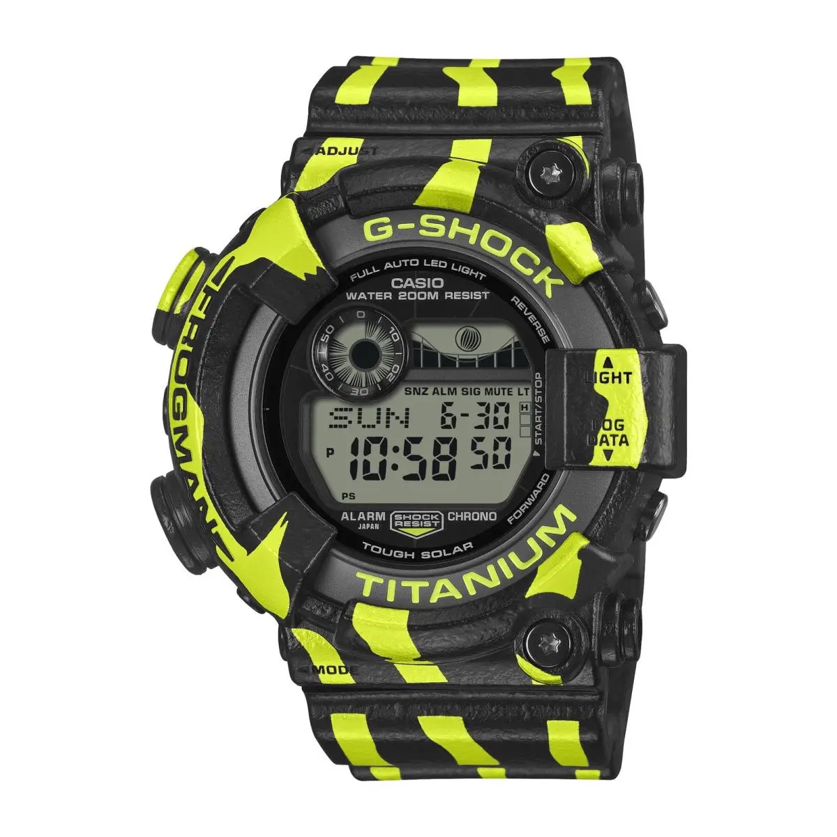Casio G-shock GW-8200TPF-1JR Frogman Master of G Poison Dart Frog Watch
