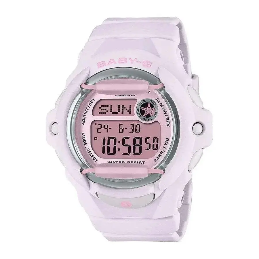 Baby-g Pink Dial Digital Quartz Sports 200M BG169U-4B Women`s Watch by Casio