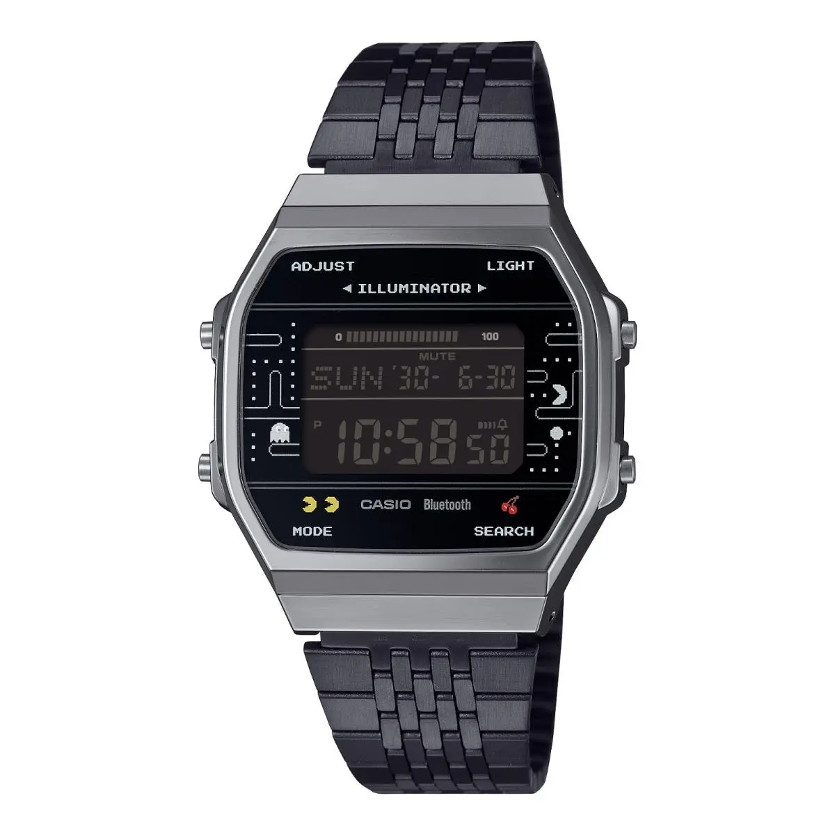 Vintage Pac-man Bluetooth Digital Step Watch ABL100WEPC-1B by Casio