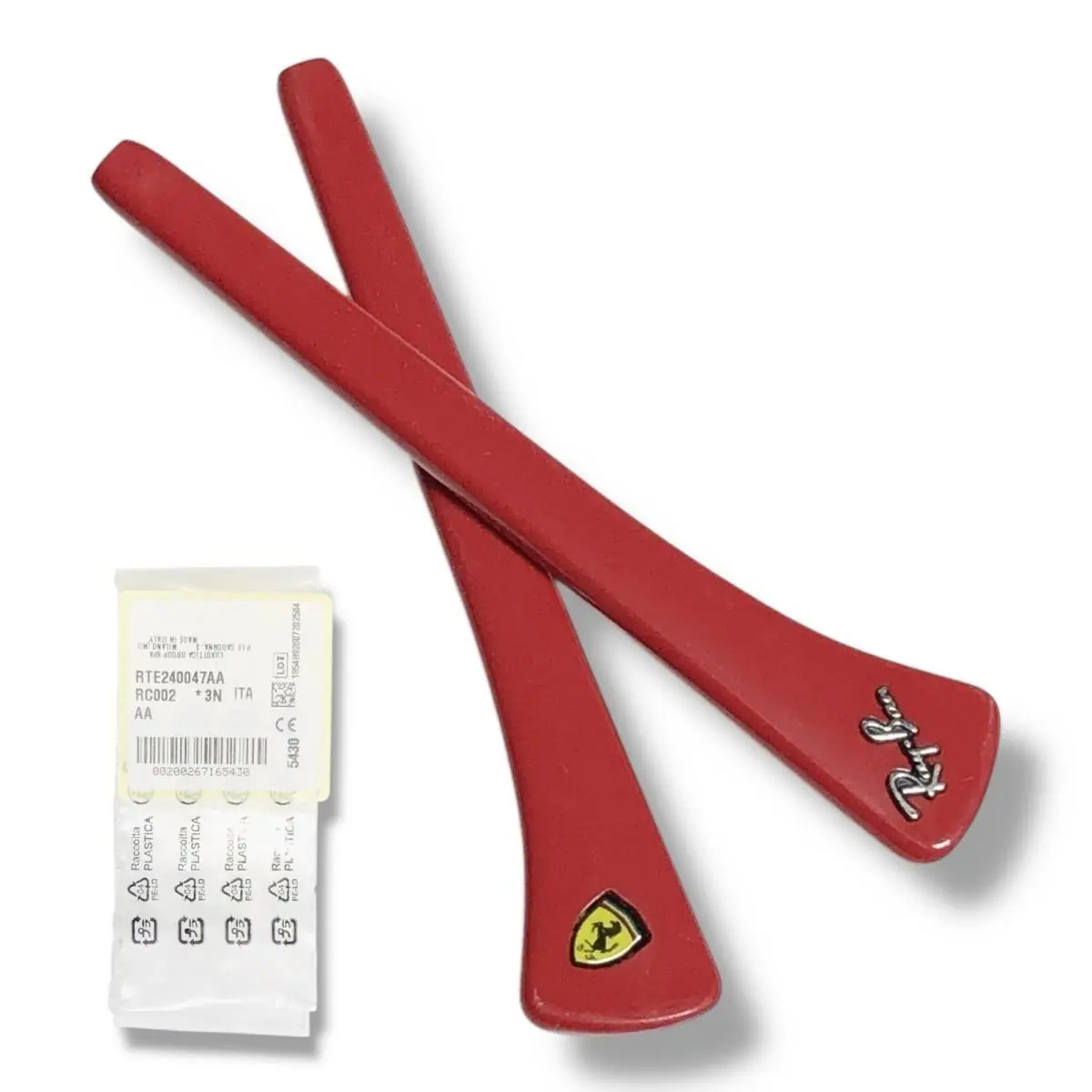 Ray Ban RB3807M RX3807VM Scuderia Ferrari Red Replacement Temple Tip