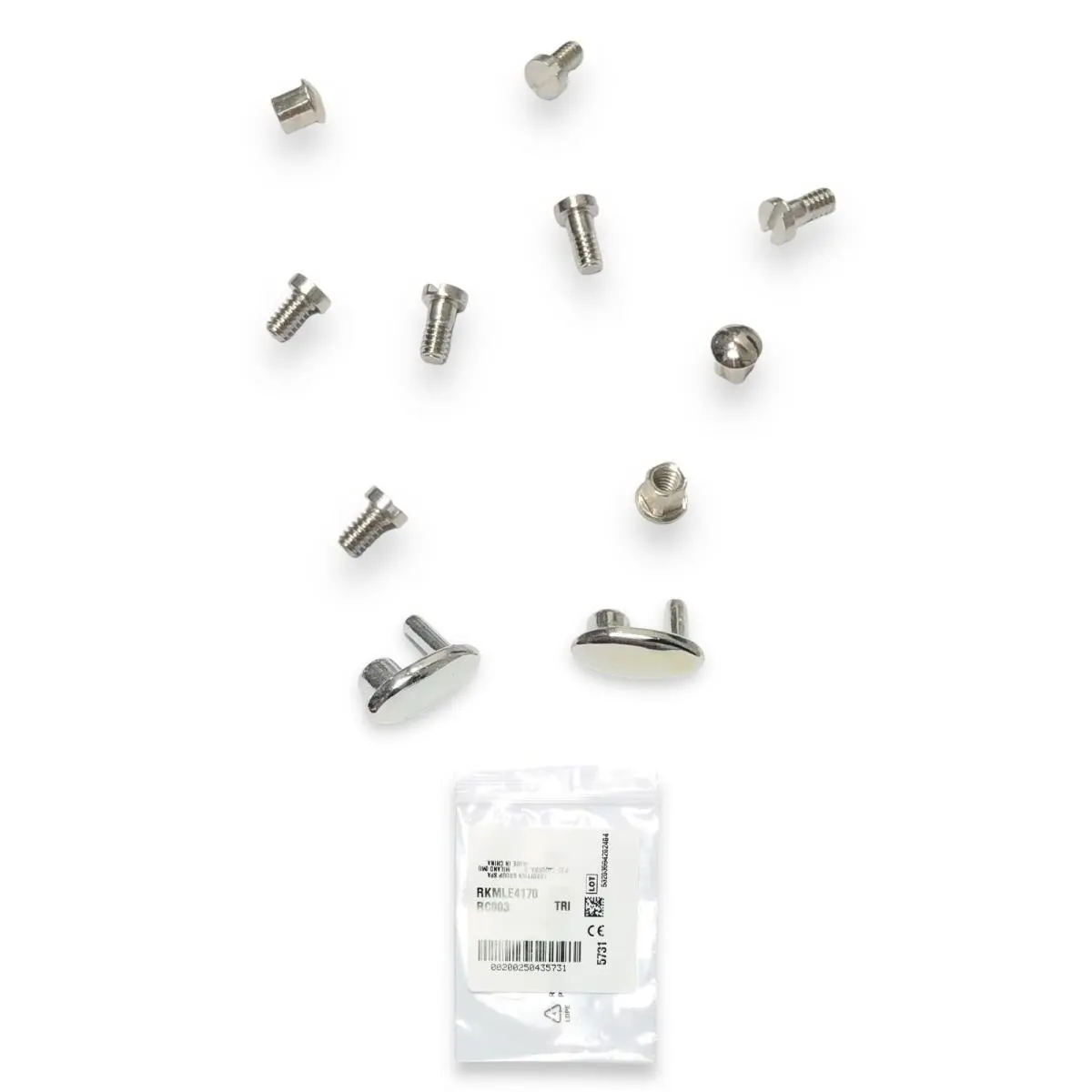 Ray Ban RB3731 RB3730 Sunglasses Silver Replacement Lenses Screws Side Icon Kit