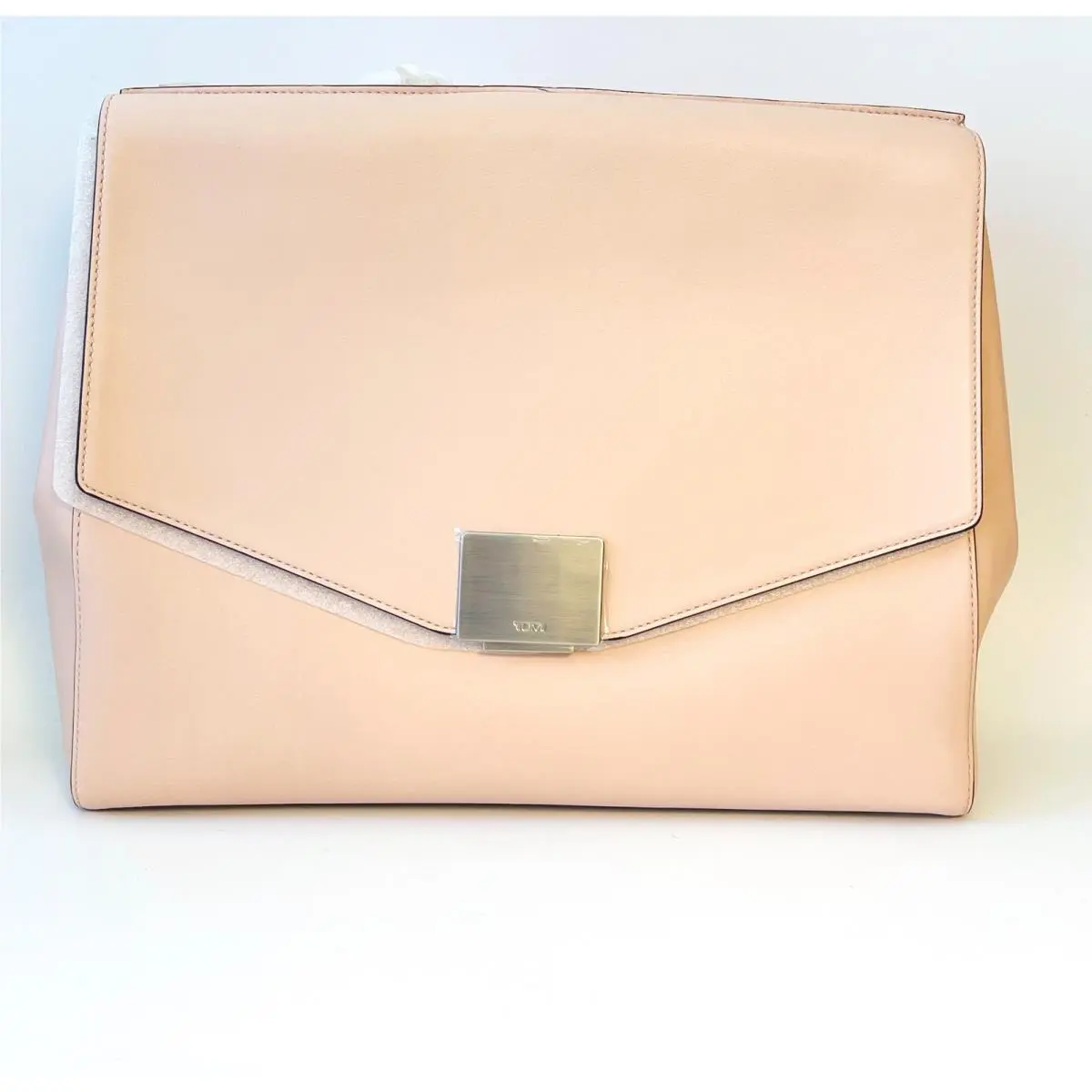 Tumi Mariella Women`s 073508BL Tavi Satchel Business Messenger Pink Calf Leather