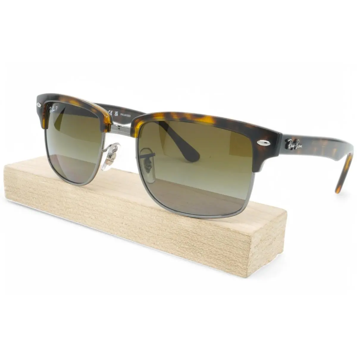 RB4190-878/M2_52 Mens Ray-ban Clubmaster Square Sunglasses