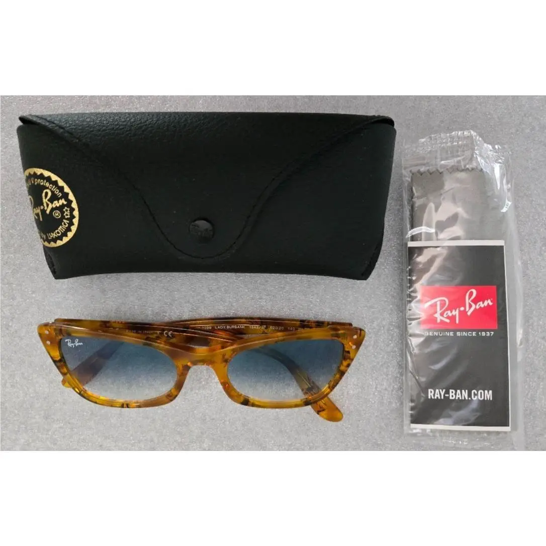 Ray-ban RB2299 Lady Burbank Sunglasses 1342/3F 52-20-140 Tortoise Made in Italy