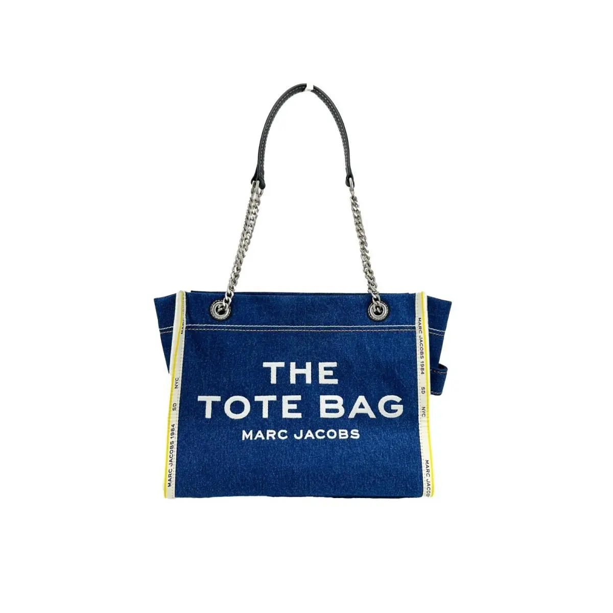 Marc Jacobs Marc Jacobs Denim Chain Medium The Tote Bag