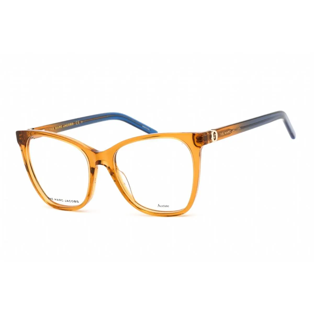 Marc Jacobs MJ600-3LG-52 Eyeglasses Frame Size 52mm 17mm 140mm Brown Women 7167
