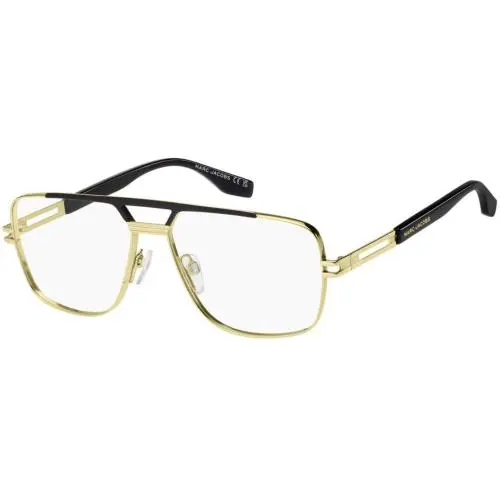 Marc Jacobs 838 Gold Black Rhl Size 58 Eyeglasses