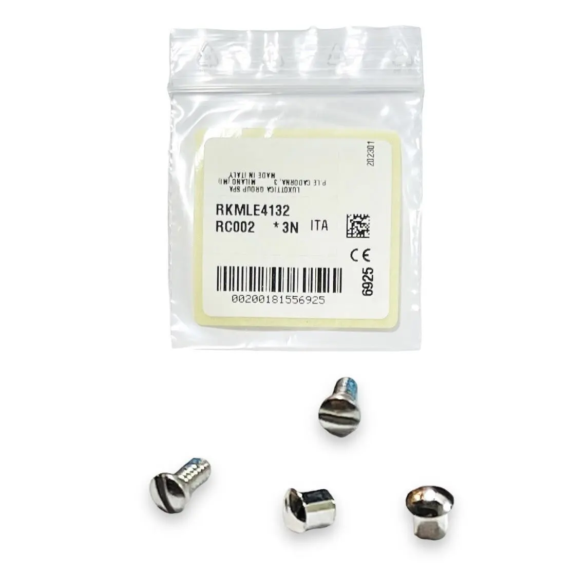 Ray Ban RB3607 Sunglasses Silver Replacement Lenses Screws Kit