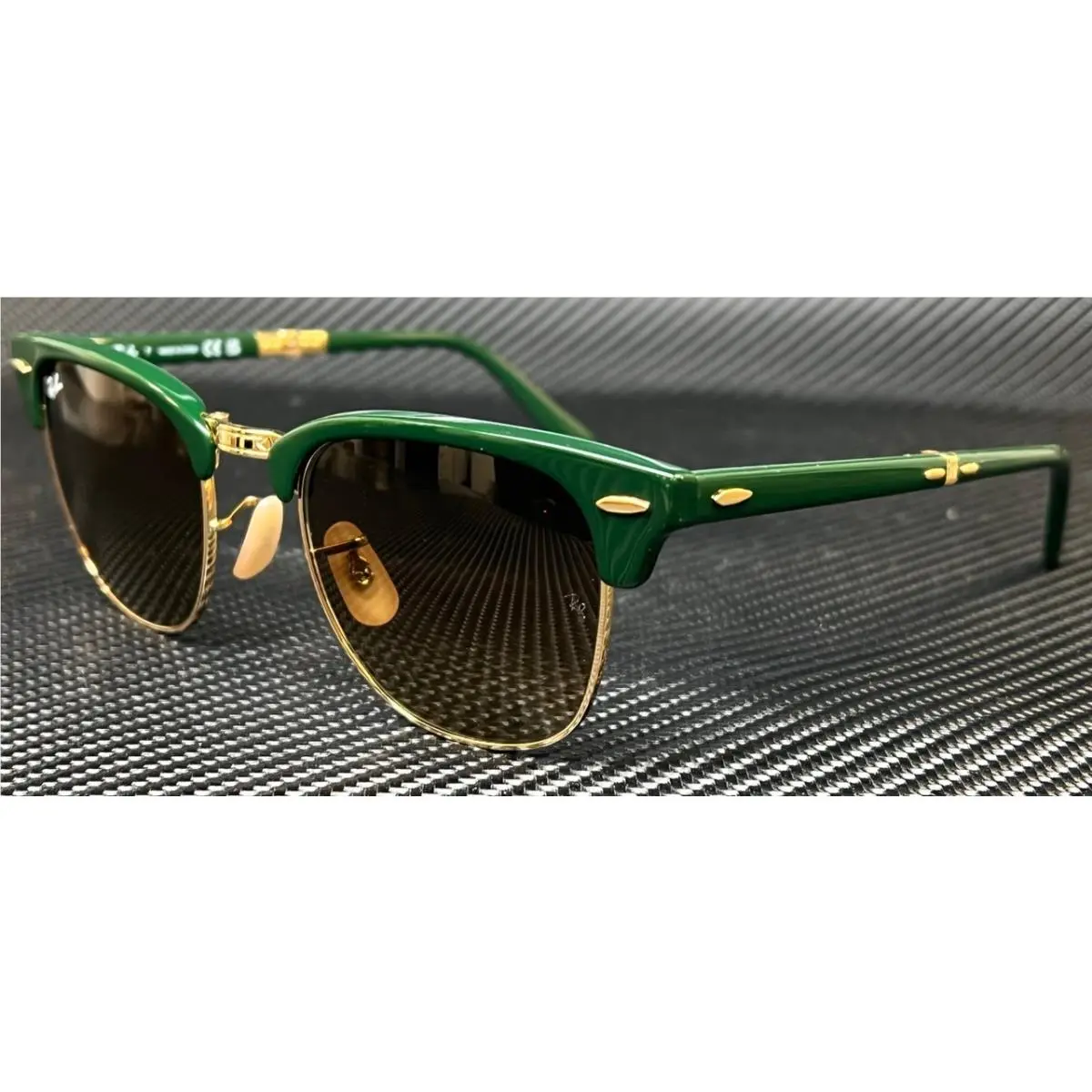 Ray Ban RB2176 136885 Green Brown Folding Men`s 51 mm Sunglasses