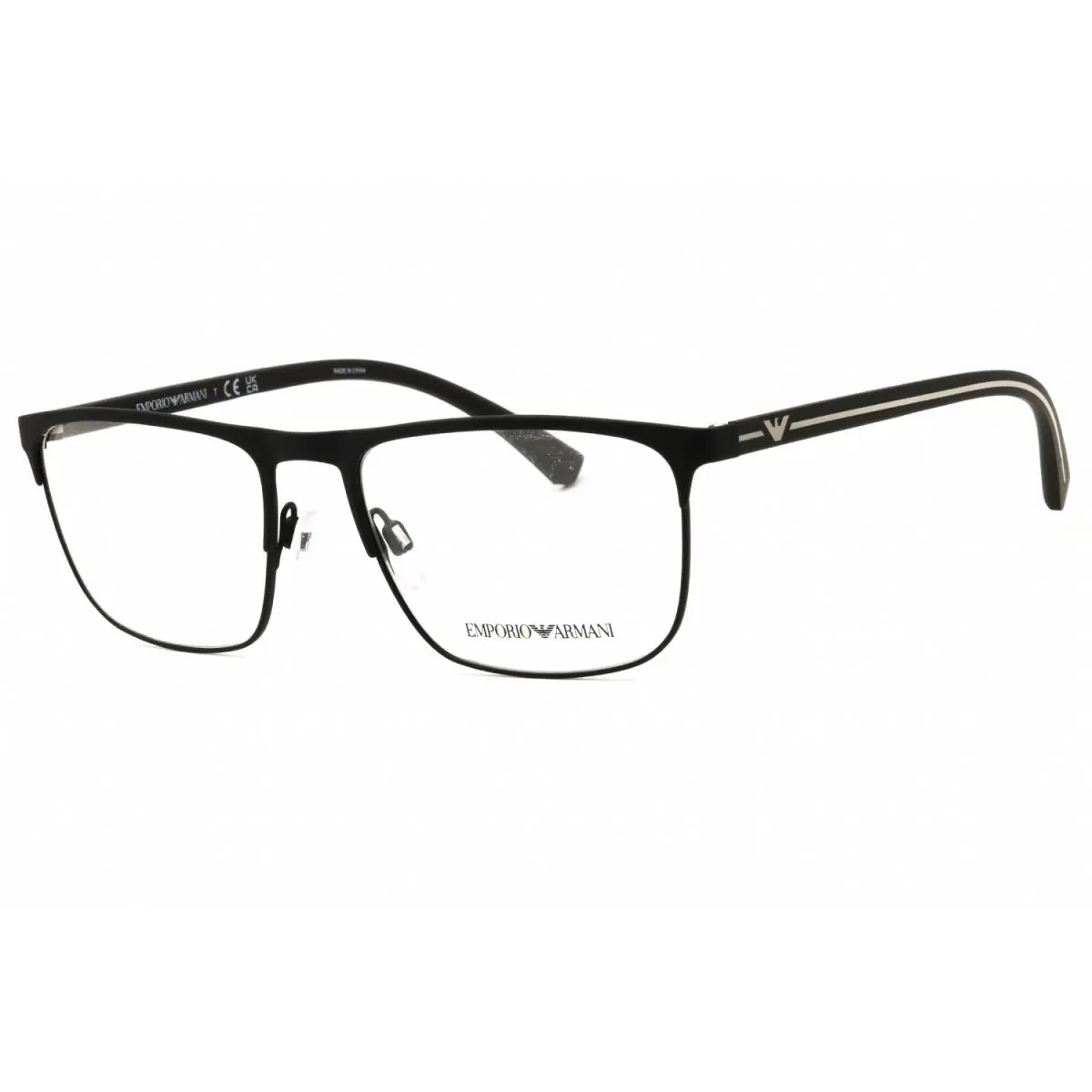 EA1079-3094-55 Eyeglasses Frame Size 55mm 18mm 140mm Black Men 8 by Emporio Armani