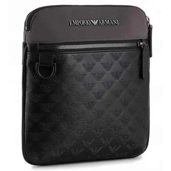 Emporio Armani Messenger Bag Travel Shoulder Bag Black