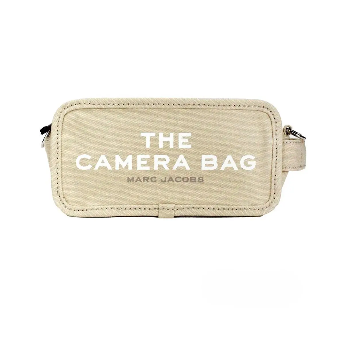 Marc Jacobs Marc Jacobs The Camera Bag Beige Canvas Crossbody Bag - Beige